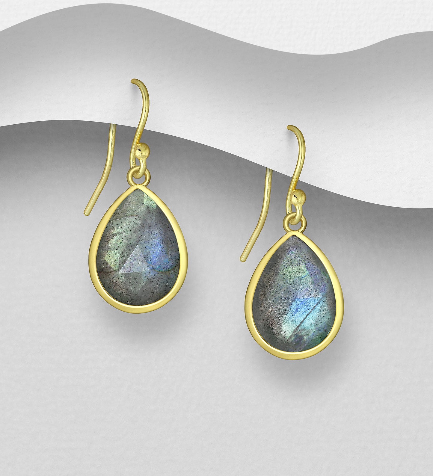 Labradorite Earrings